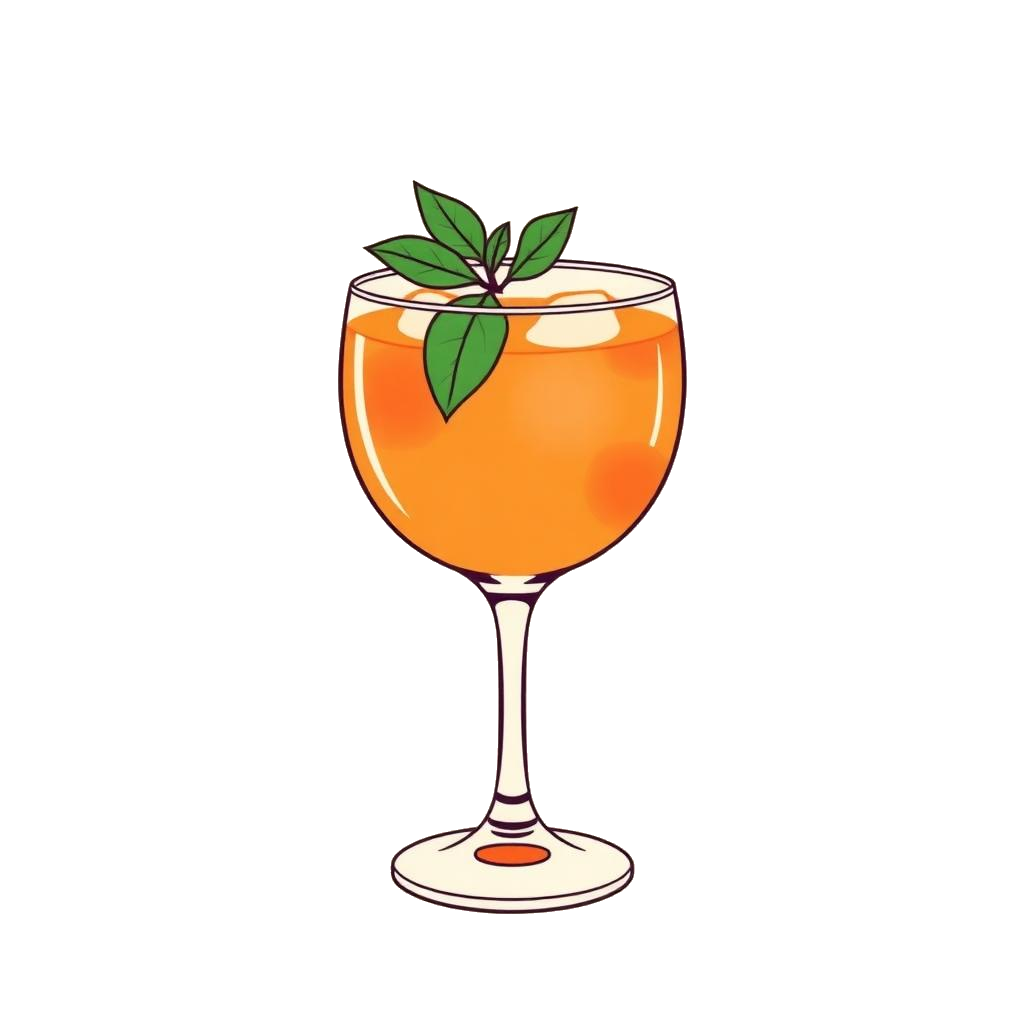 Apple Ever After cocktail illustration
