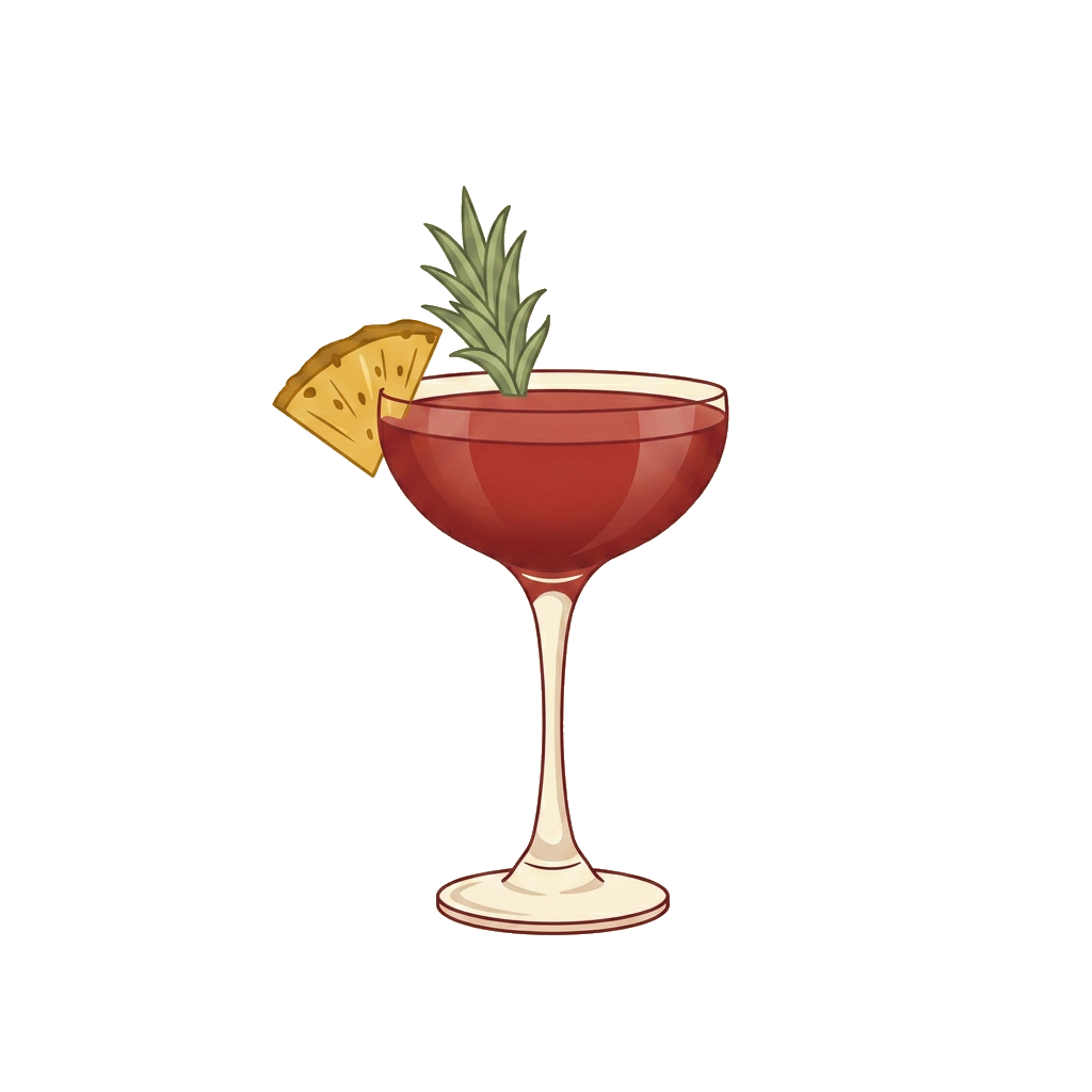 Bywater cocktail illustration