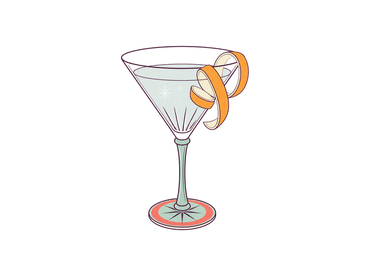Gin-credible cocktail illustration