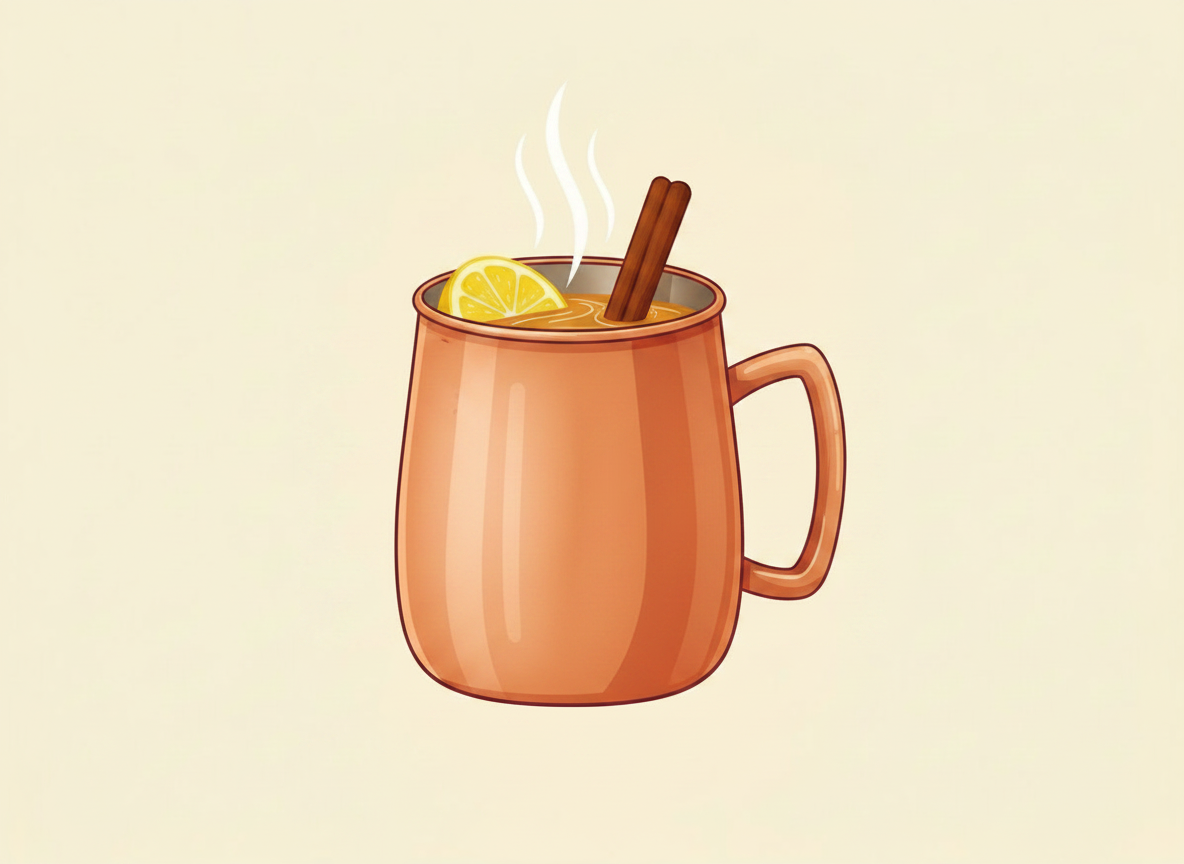 Hot Toddy cocktail illustration