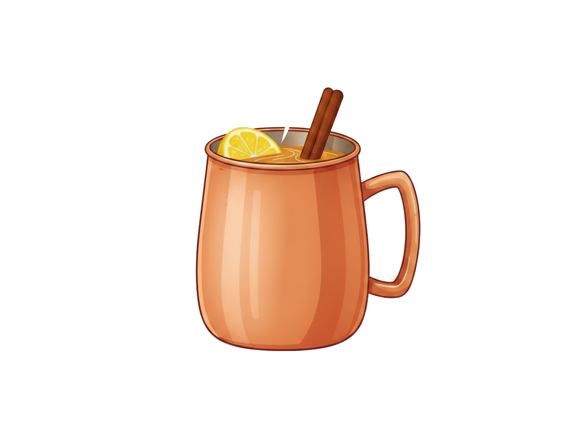 Hot Toddy cocktail illustration