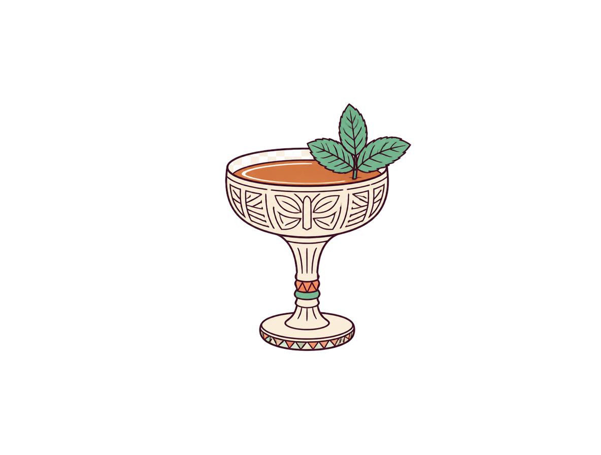 Jet Pilot cocktail illustration