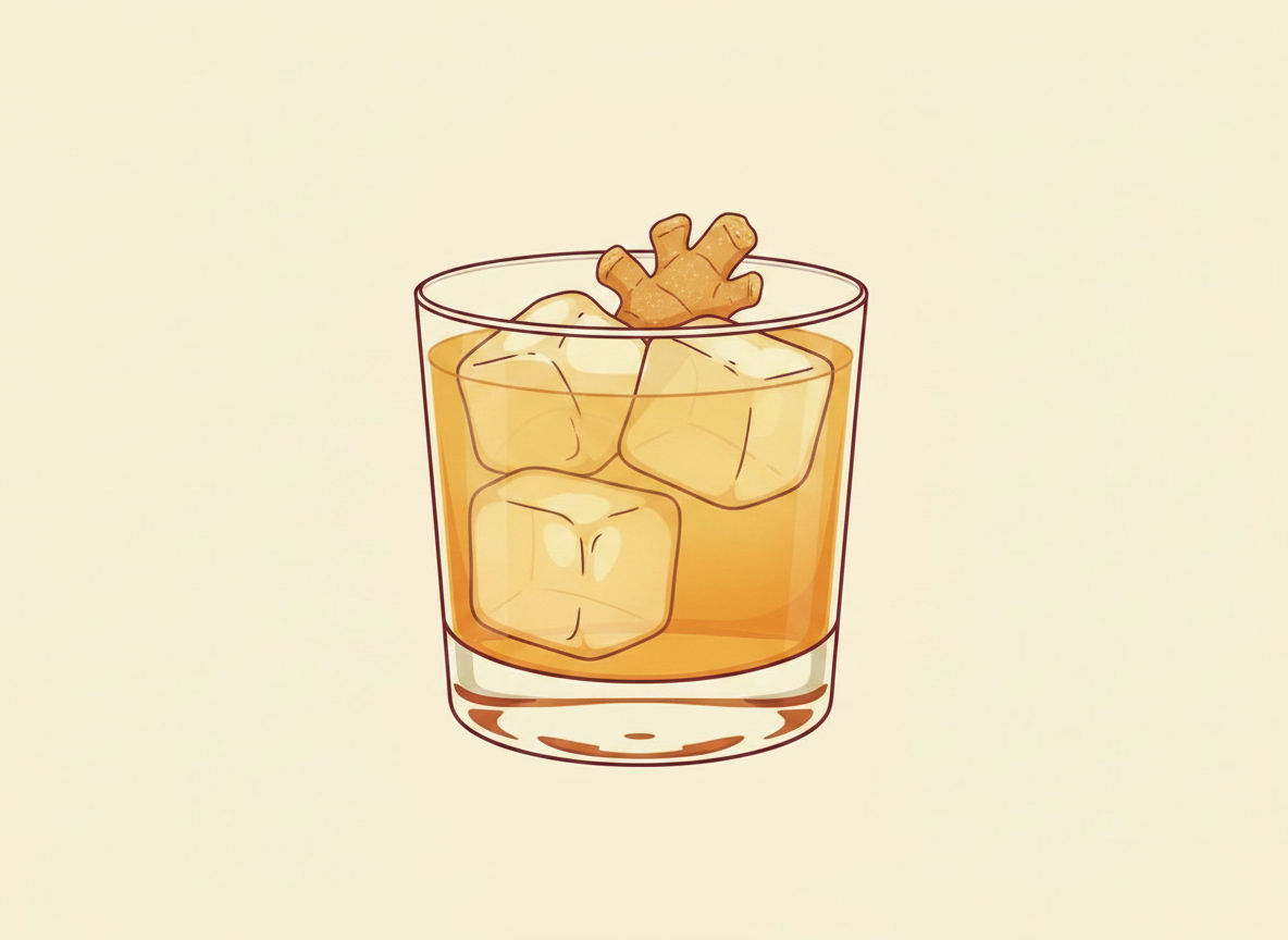 Penicillin cocktail illustration