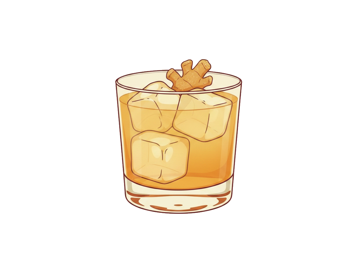 Penicillin cocktail illustration